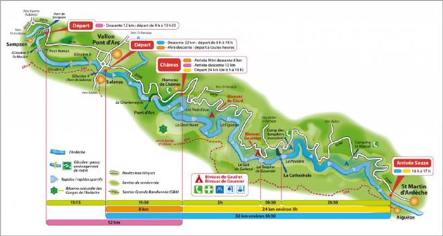 Ardéche Tour (über Fronleichnam)