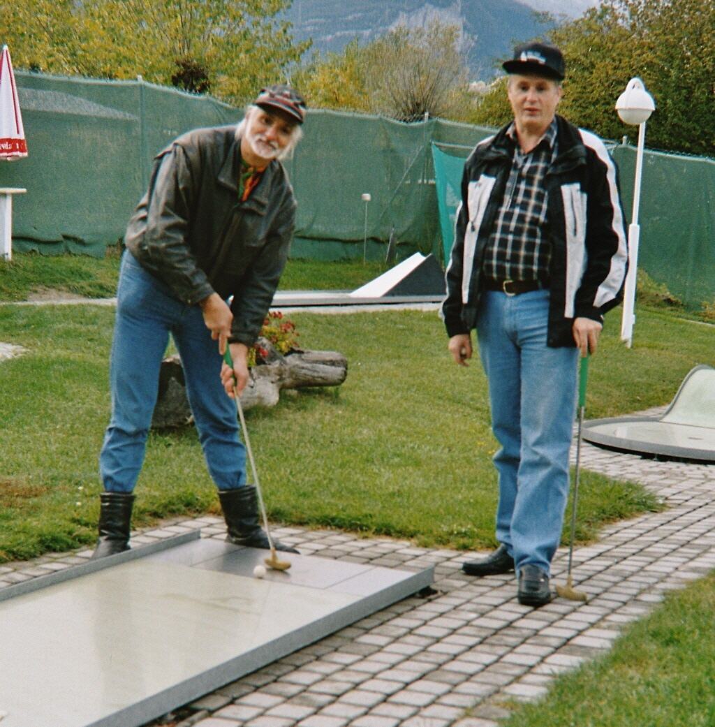 Kleine Ausfahrt mit Raclette und Mini-Golf